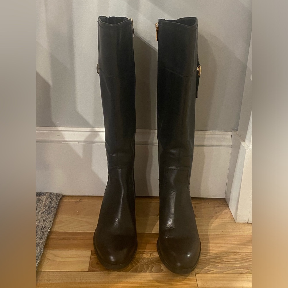 Franco Sarto Wide Calf Riding Boots, 7.5